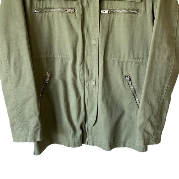 Thread & Supply Southwestern Aztec Utility Lightweight Jacket Pockets Size Med - Picture 6 of 16